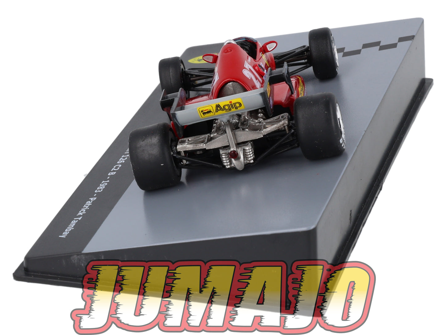 F1F37 Voiture 1/43 CENTAURIA Formule 1 Ferrari : FERRARI 126 C2 B 1983 #27 P.Tambay