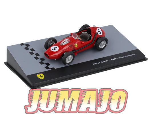 F1F38 Voiture 1/43 CENTAURIA Formule 1 Ferrari : FERRARI 246 F1 1958 #5 M.Hawthorn
