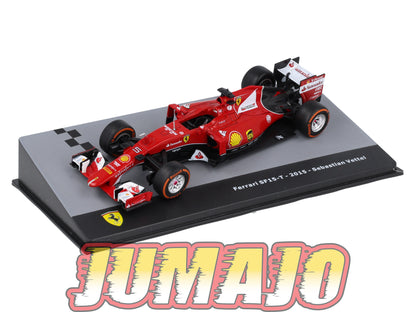 F1F3 Voiture 1/43 CENTAURIA Formule 1 Ferrari : FERRARI SF15-T 2015 #5 S.Vettel