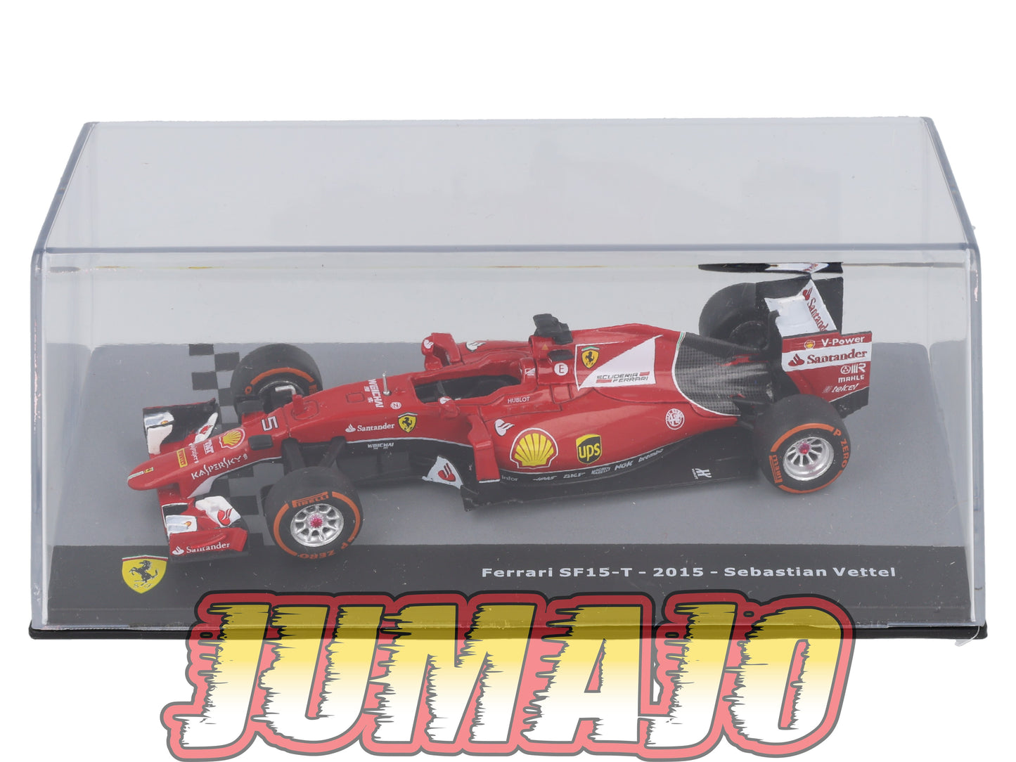 F1F3 Voiture 1/43 CENTAURIA Formule 1 Ferrari : FERRARI SF15-T 2015 #5 S.Vettel