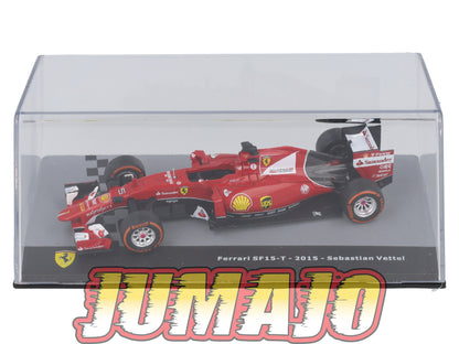 F1F3 Voiture 1/43 CENTAURIA Formule 1 Ferrari : FERRARI SF15-T 2015 #5 S.Vettel