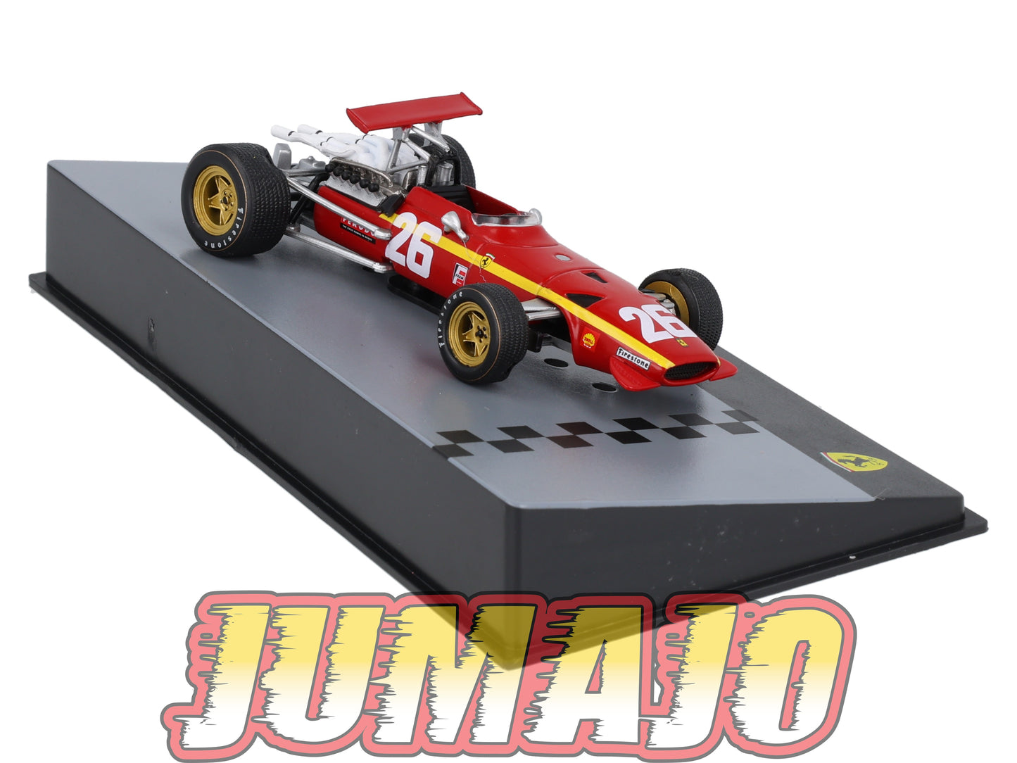 F1F40 Voiture 1/43 CENTAURIA Formule 1 Ferrari : FERRARI 312 F1-68 #26 1968 J.Ickx