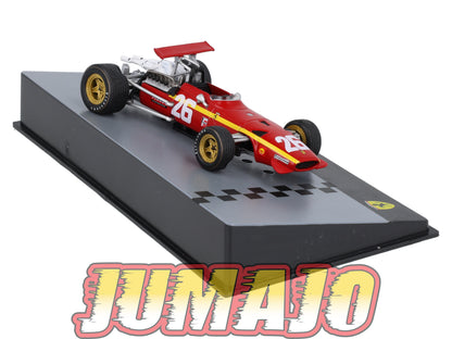 F1F40 Voiture 1/43 CENTAURIA Formule 1 Ferrari : FERRARI 312 F1-68 #26 1968 J.Ickx