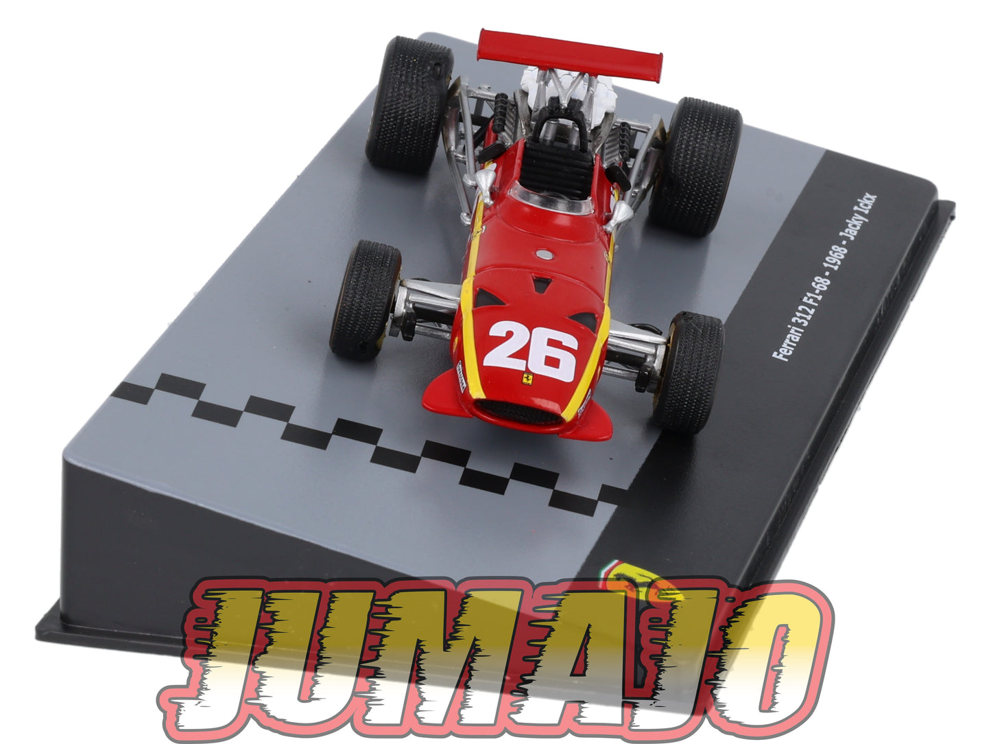 F1F40 Voiture 1/43 CENTAURIA Formule 1 Ferrari : FERRARI 312 F1-68 #26 1968 J.Ickx