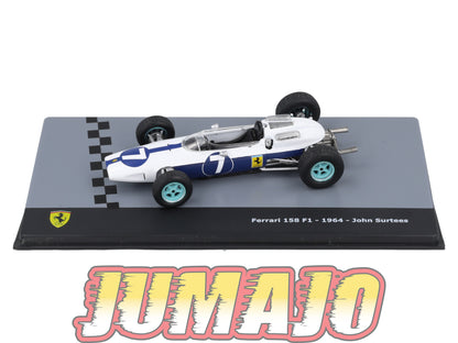 F1F42 Voiture 1/43 CENTAURIA Formule 1 Ferrari : FERRARI 158 F1 1964 #1 J.Surtees