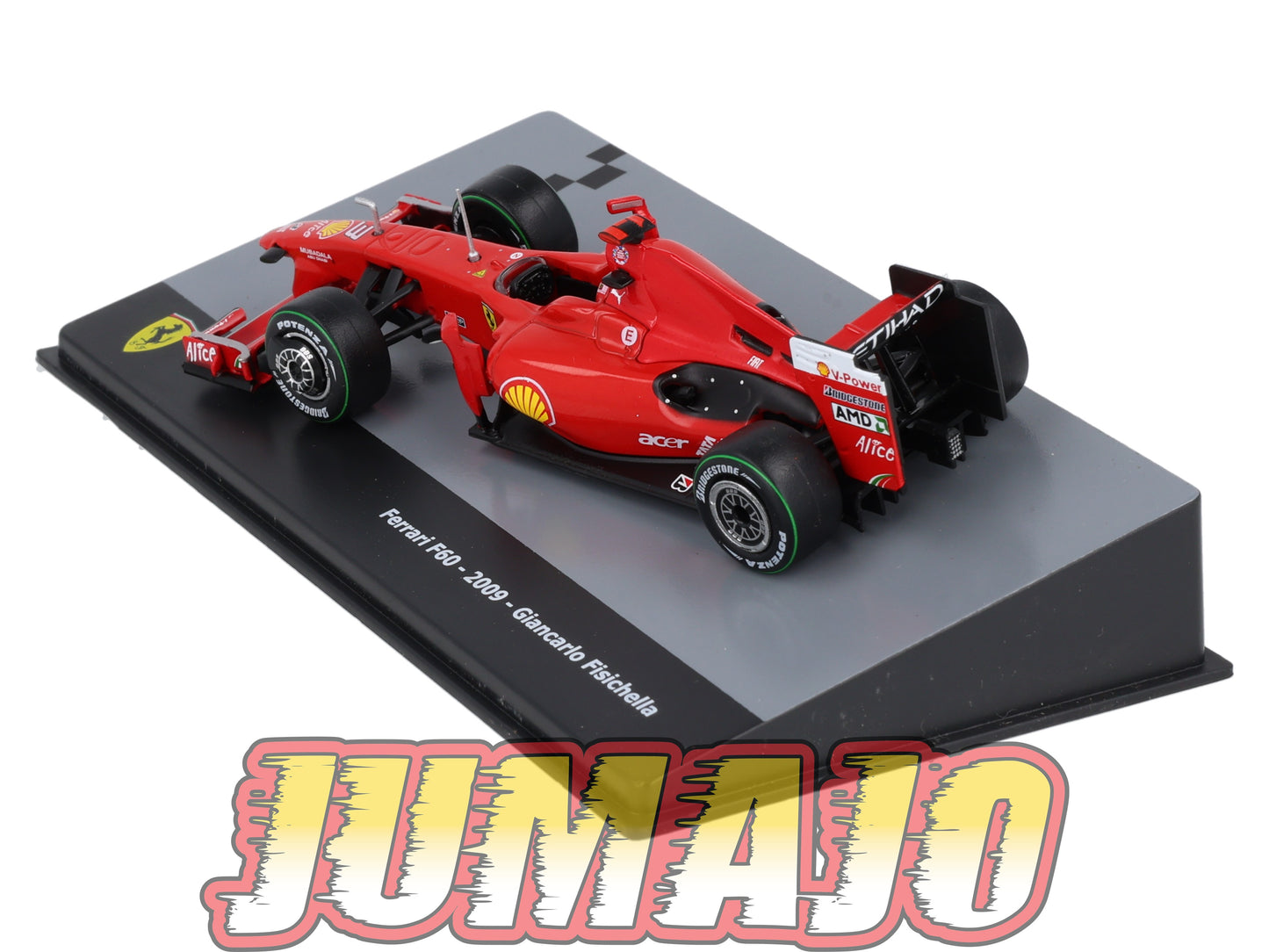 F1F43 Voiture 1/43 CENTAURIA Formule 1 Ferrari : FERRARI F60 2009 #3 G.Fisichella