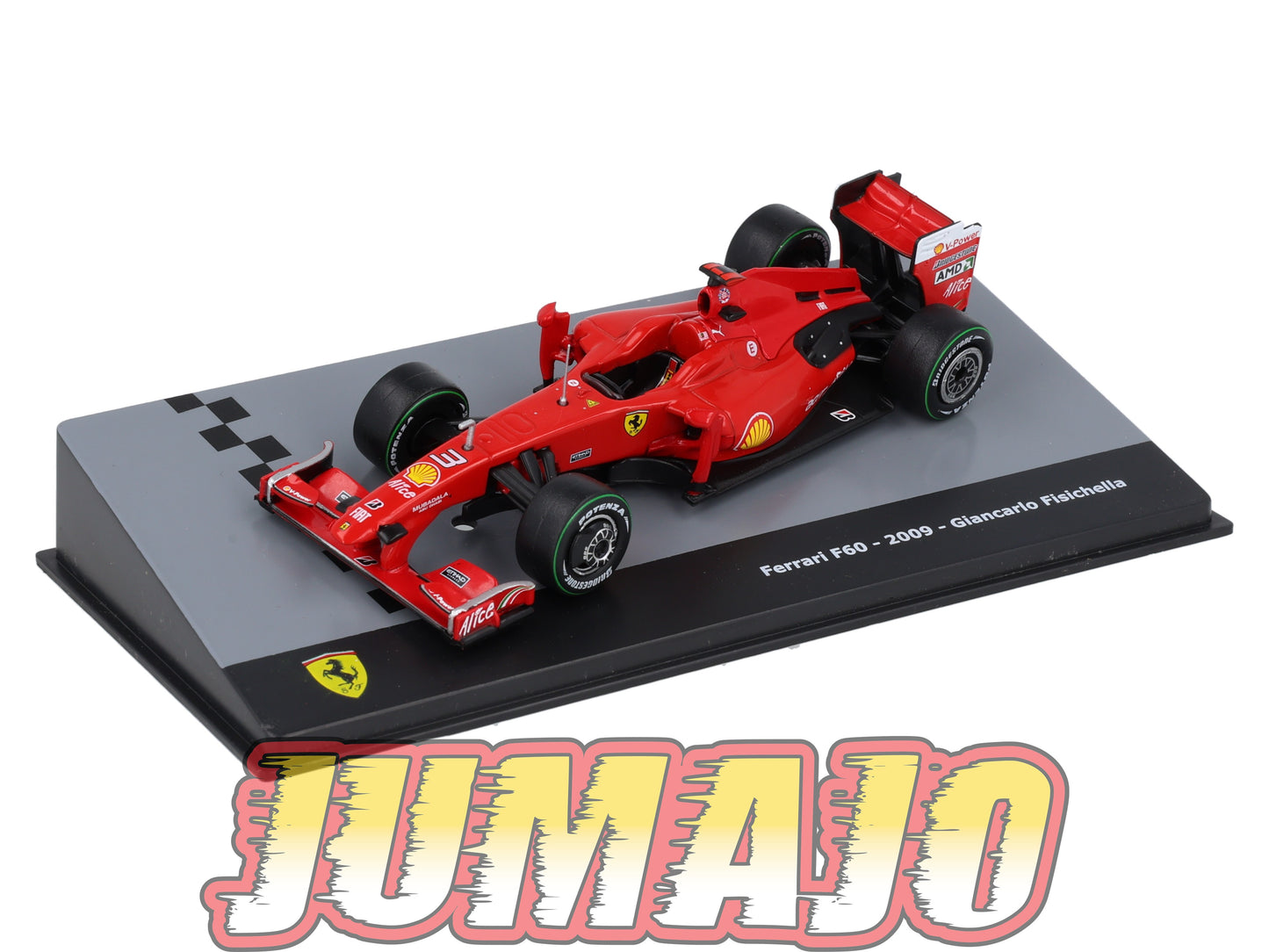 F1F43 Voiture 1/43 CENTAURIA Formule 1 Ferrari : FERRARI F60 2009 #3 G.Fisichella