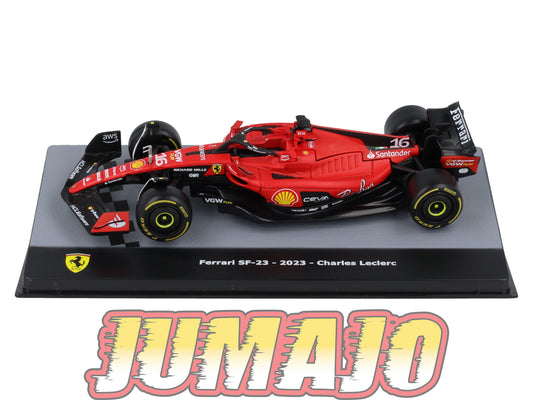 F1F44 Voiture 1/43 CENTAURIA Formule 1 FERRARI SF23 2023 Charles Leclerc