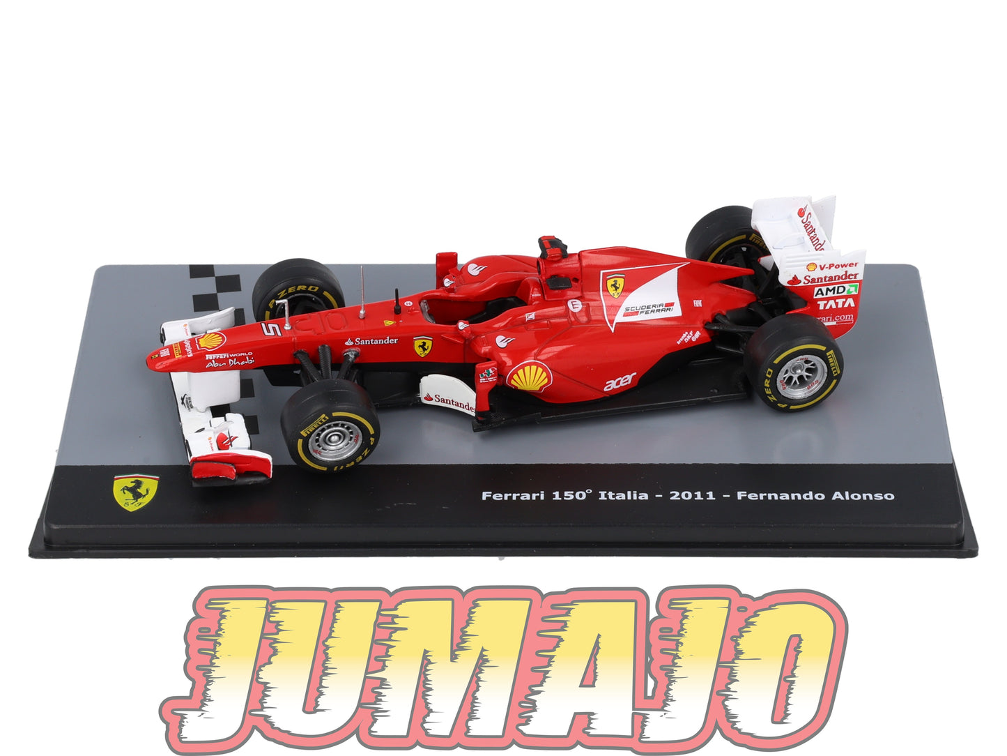 F1F46 Voiture 1/43 CENTAURIA Formule 1 Ferrari : FERRARI 150 Italia 2011 #5 F.Alonso
