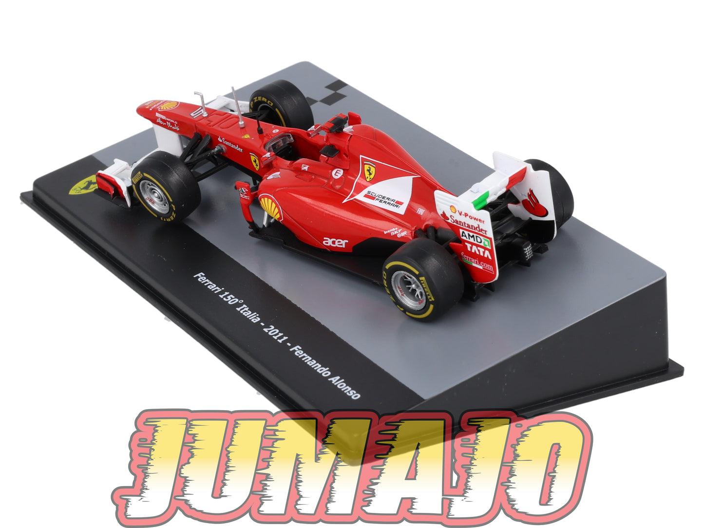 F1F46 Voiture 1/43 CENTAURIA Formule 1 Ferrari : FERRARI 150 Italia 2011 #5 F.Alonso