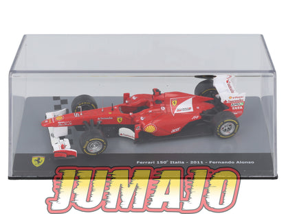 F1F46 Voiture 1/43 CENTAURIA Formule 1 Ferrari : FERRARI 150 Italia 2011 #5 F.Alonso