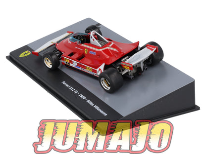 F1F47 Voiture 1/43 CENTAURIA Formule 1 Ferrari : FERRARI 312 T5 1980 #2 G.Villeneuve