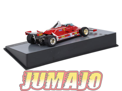 F1F47 Voiture 1/43 CENTAURIA Formule 1 Ferrari : FERRARI 312 T5 1980 #2 G.Villeneuve