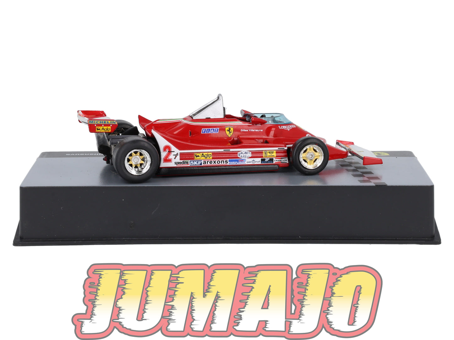 F1F47 Voiture 1/43 CENTAURIA Formule 1 Ferrari : FERRARI 312 T5 1980 #2 G.Villeneuve