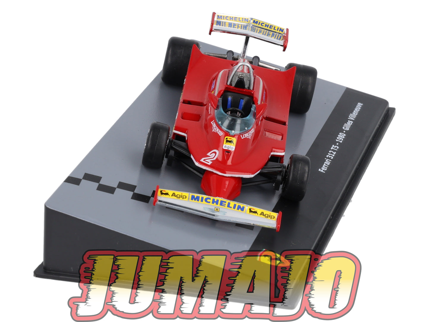 F1F47 Voiture 1/43 CENTAURIA Formule 1 Ferrari : FERRARI 312 T5 1980 #2 G.Villeneuve