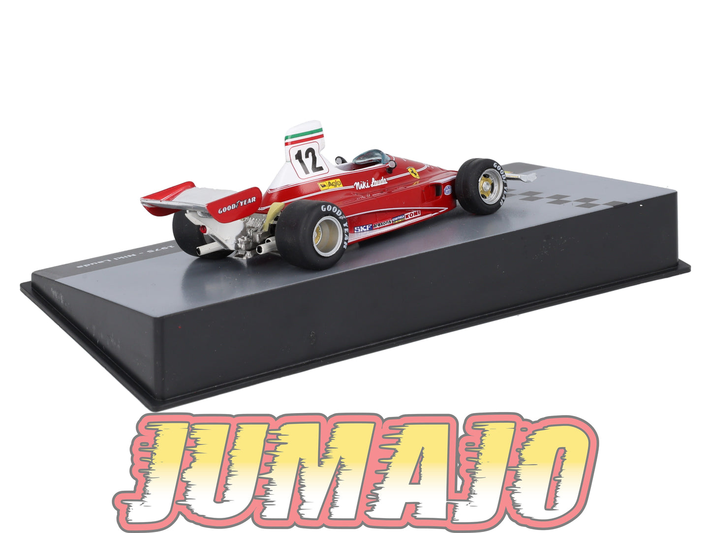 F1F49 Voiture 1/43 CENTAURIA Formule 1 Ferrari : FERRARI 312T 1975 #12 N.Lauda