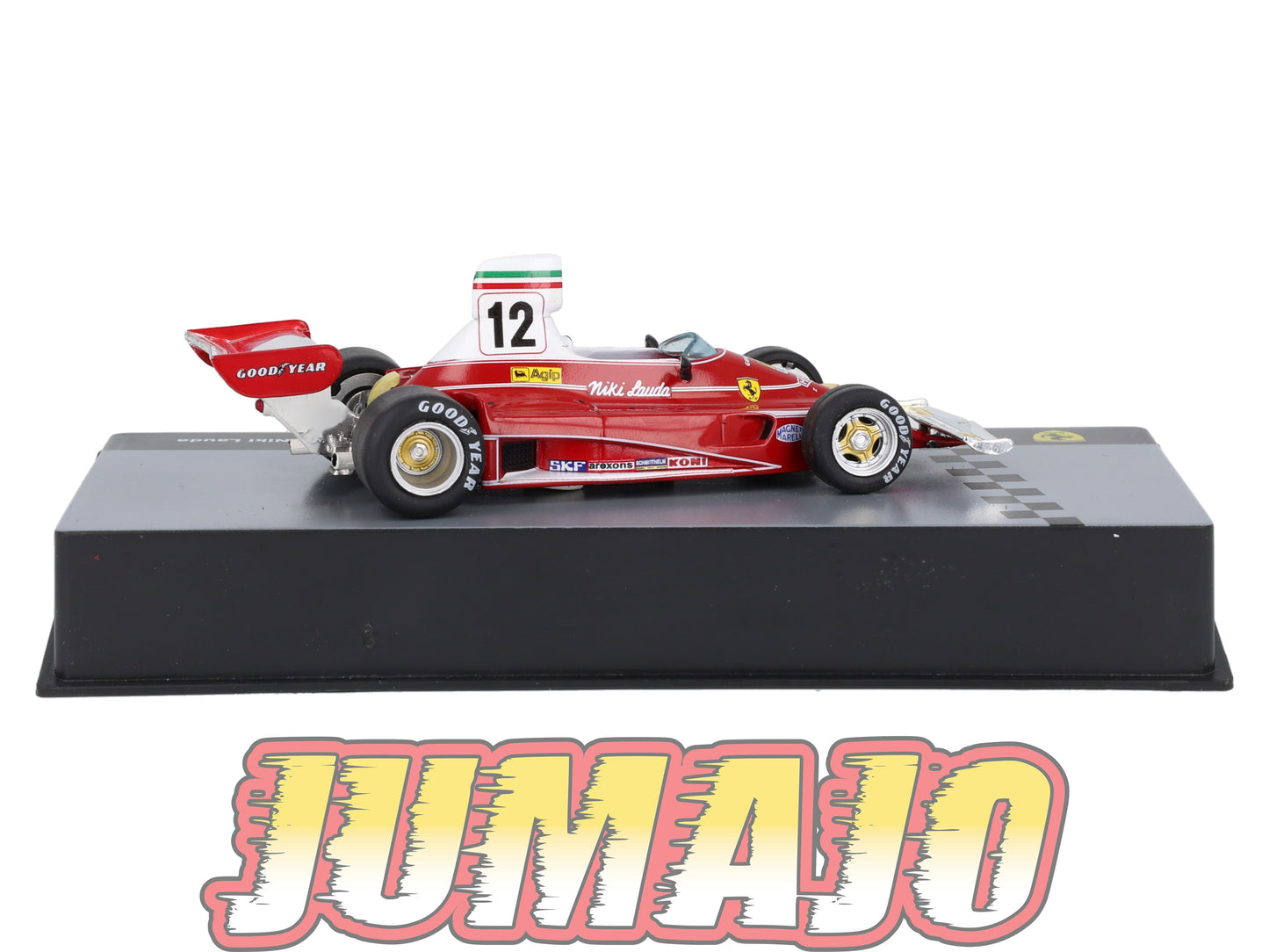 F1F49 Voiture 1/43 CENTAURIA Formule 1 Ferrari : FERRARI 312T 1975 #12 N.Lauda