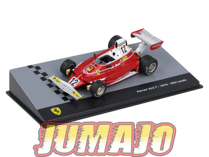 F1F49 Voiture 1/43 CENTAURIA Formule 1 Ferrari : FERRARI 312T 1975 #12 N.Lauda