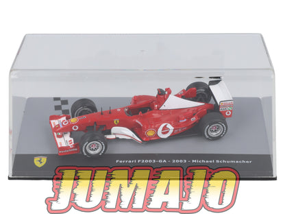 F1F4 Voiture 1/43 CENTAURIA Formule 1 Ferrari : FERRARI F2003 GA 2003 #1 M.Schumacher