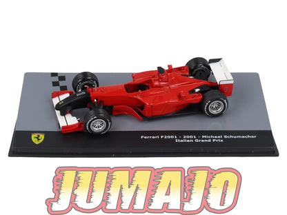 F1F50 Voiture 1/43 CENTAURIA Formule 1 FERRARI F2001 2001 #1 M Schumacher Italian Grand Prix