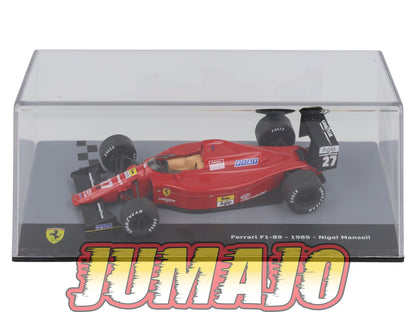 F1F51 Voiture 1/43 CENTAURIA Formule 1 FERRARI F1-89 #27 1989 Nigel Mansell