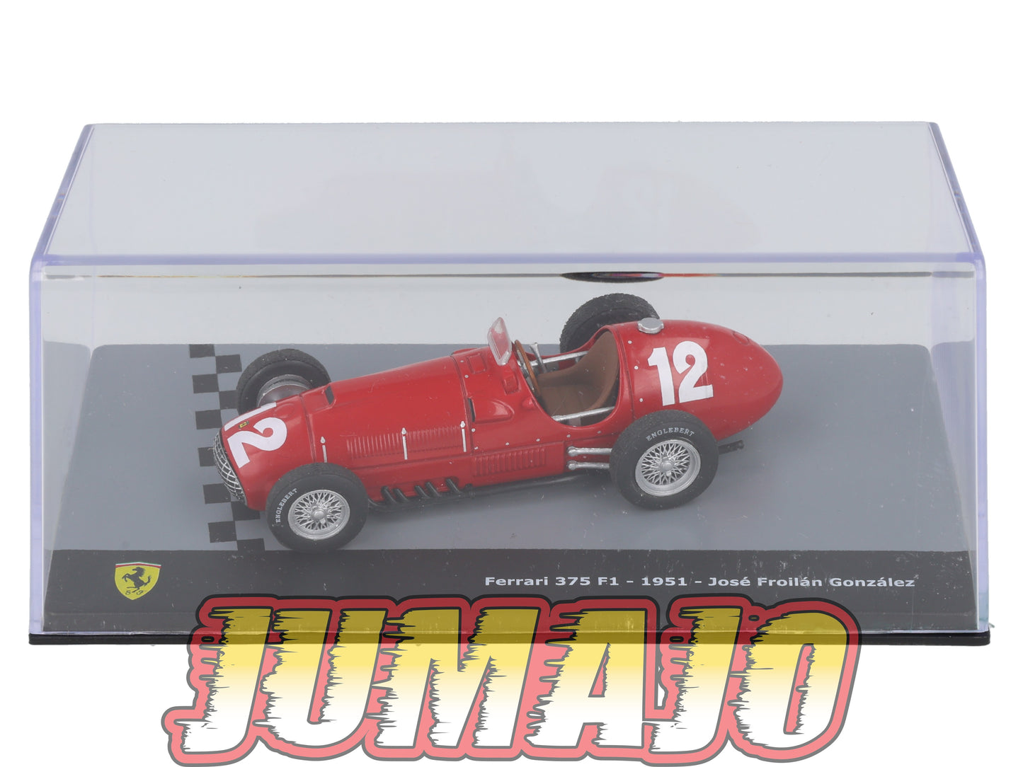 F1F52 Voiture 1/43 CENTAURIA Formule 1 Ferrari : FERRARI 375 F1 1951 #12 J.F.Gonzalez