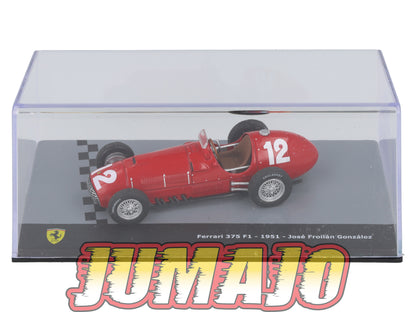 F1F52 Voiture 1/43 CENTAURIA Formule 1 Ferrari : FERRARI 375 F1 1951 #12 J.F.Gonzalez