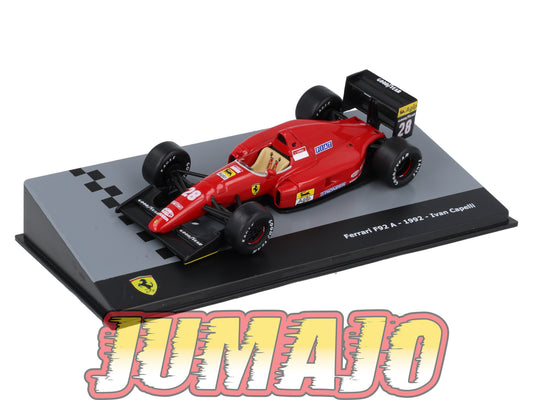 F1F53 Voiture 1/43 CENTAURIA Formule 1 Ferrari : FERRARI F92A 1992 #28 I.Capelli