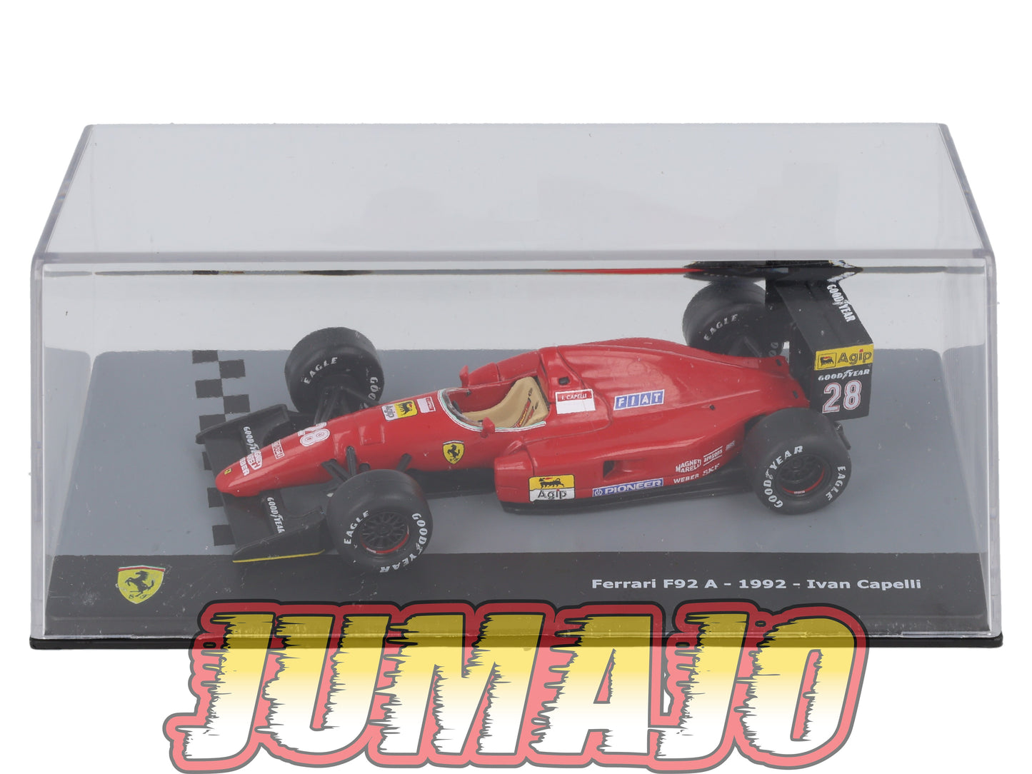 F1F53 Voiture 1/43 CENTAURIA Formule 1 Ferrari : FERRARI F92A 1992 #28 I.Capelli