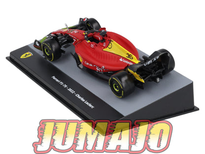 F1F54 Voiture 1/43 CENTAURIA Formule 1 FERRARI F1-75 #16 2022 Charles Leclerc