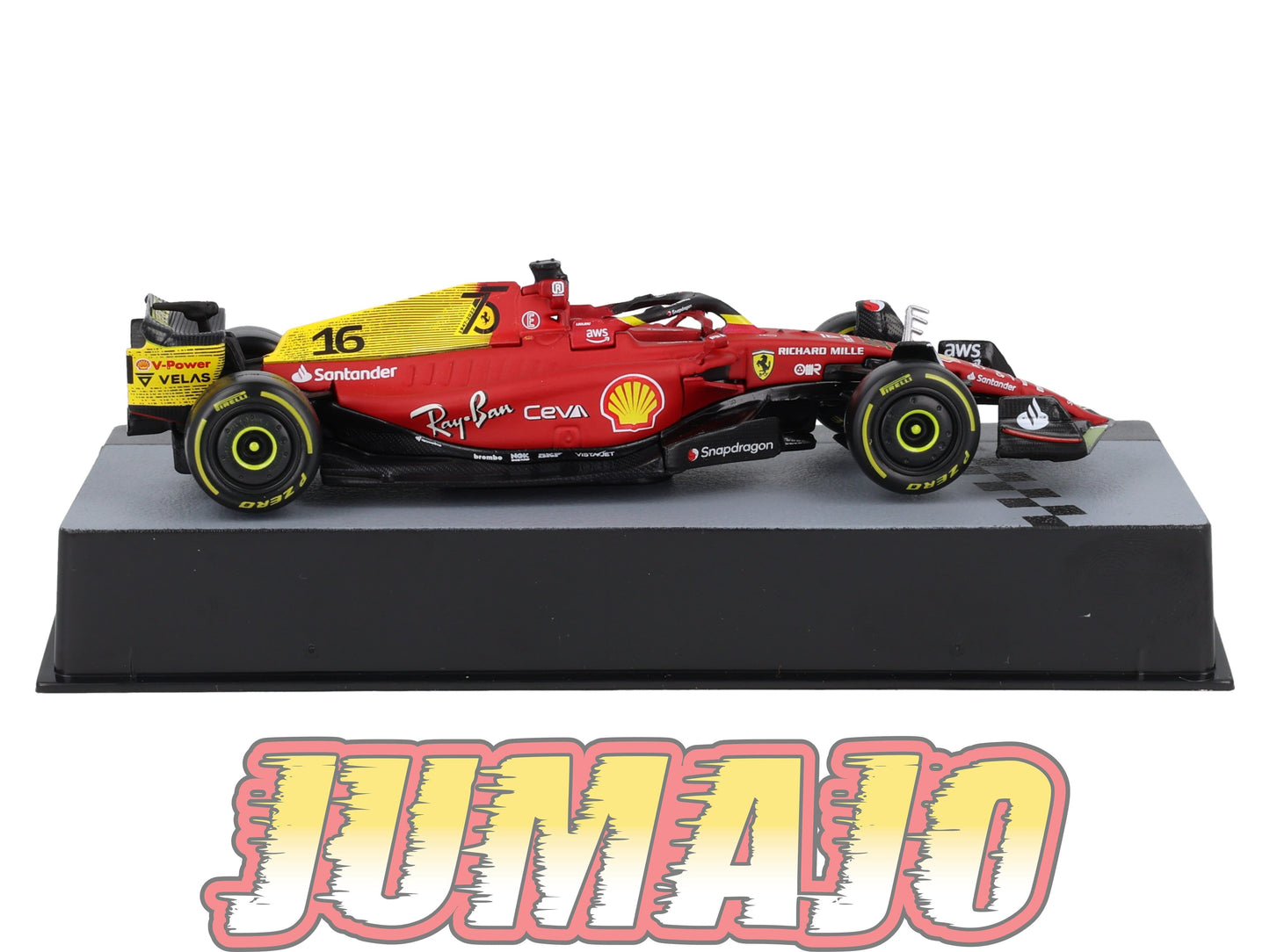 F1F54 Voiture 1/43 CENTAURIA Formule 1 FERRARI F1-75 #16 2022 Charles Leclerc