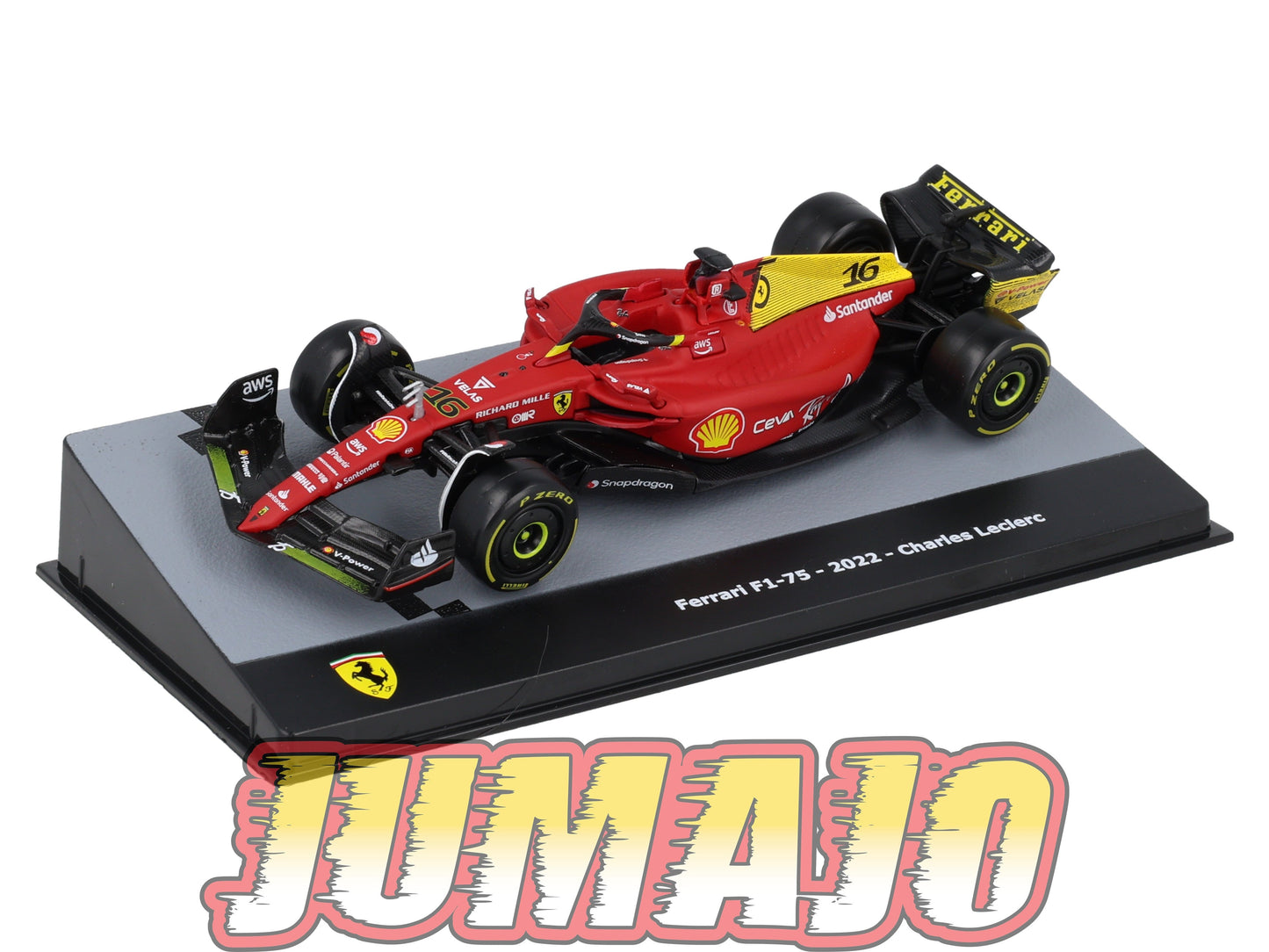 F1F54 Voiture 1/43 CENTAURIA Formule 1 FERRARI F1-75 #16 2022 Charles Leclerc