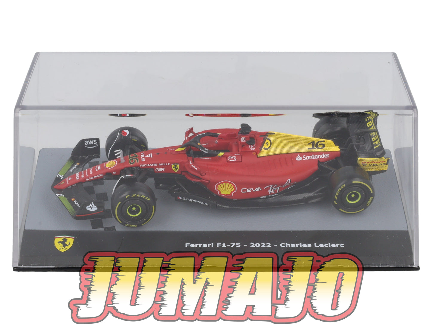 F1F54 Voiture 1/43 CENTAURIA Formule 1 FERRARI F1-75 #16 2022 Charles Leclerc