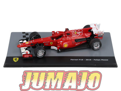 F1F55 Voiture 1/43 CENTAURIA Formule 1 FERRARI F10 2010 37 F Massa