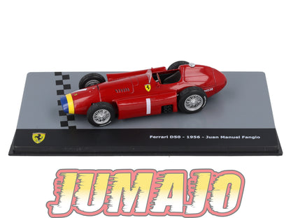 F1F56 Voiture 1/43 CENTAURIA Formule 1 Ferrari : FERRARI D50 1956 J.M.Fangio