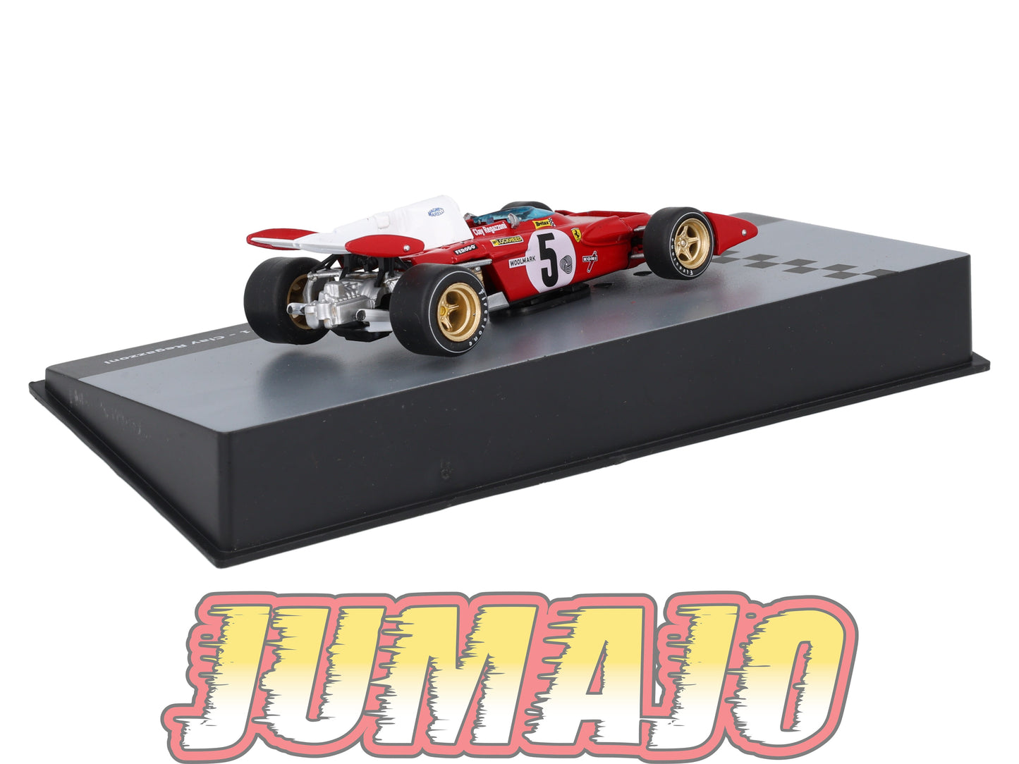 F1F57 Voiture 1/43 CENTAURIA Formule 1 Ferrari : FERRARI 312 B2 1971 #5 C.Regazzoni