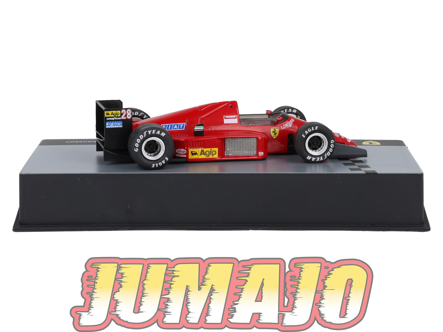 F1F58 Voiture 1/43 CENTAURIA Formule 1 Ferrari : FERRARI F1-86 1986 #28 S.Johansson