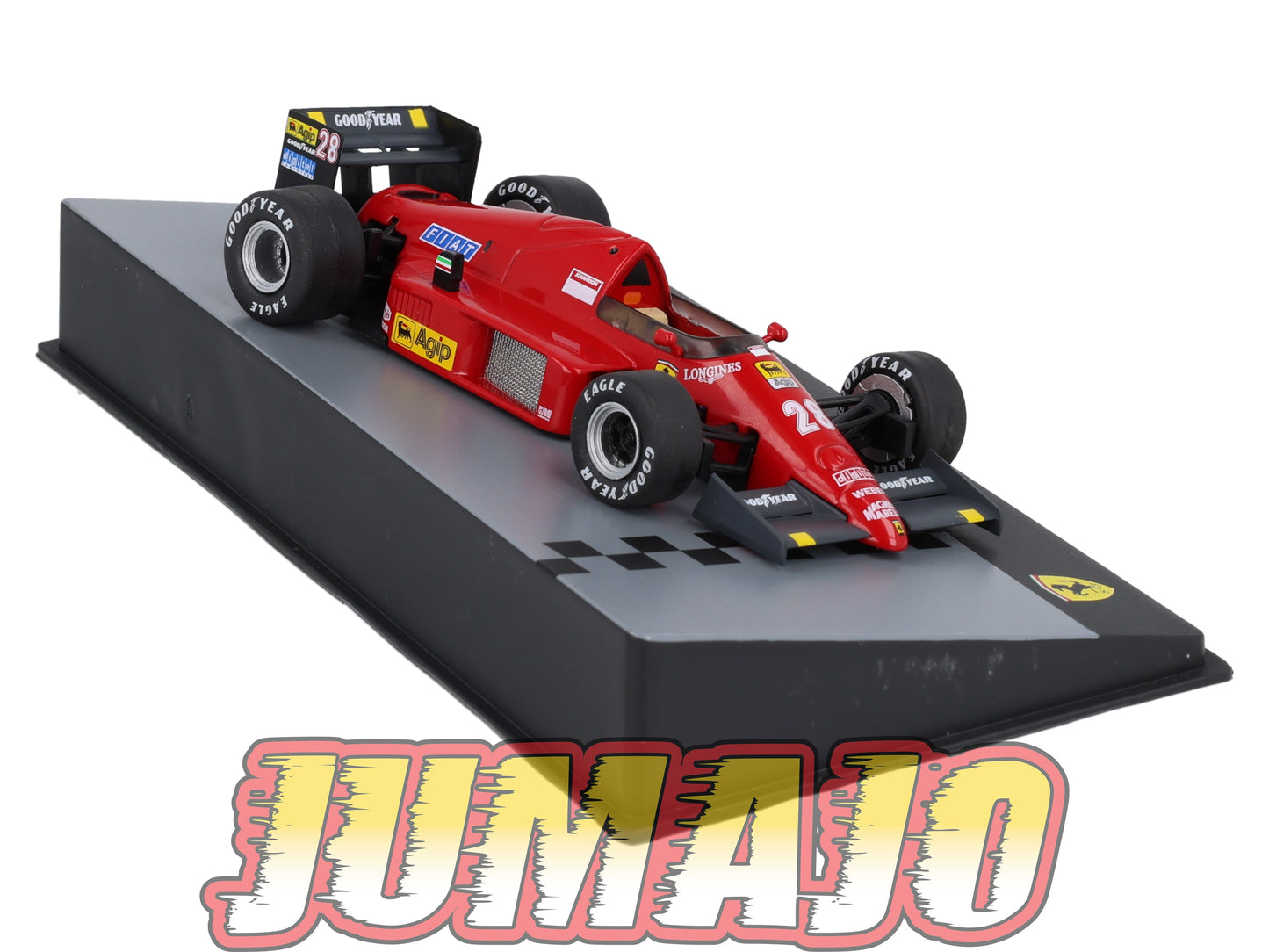 F1F58 Voiture 1/43 CENTAURIA Formule 1 Ferrari : FERRARI F1-86 1986 #28 S.Johansson
