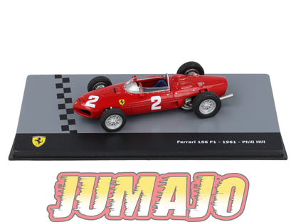 F1F60 Voiture 1/43 CENTAURIA Formule 1 Ferrari : FERRARI 156 F1 1961 #2 P.Hill