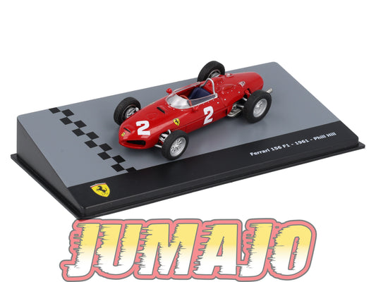 F1F60 Voiture 1/43 CENTAURIA Formule 1 Ferrari : FERRARI 156 F1 1961 #2 P.Hill