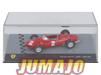 F1F60 Voiture 1/43 CENTAURIA Formule 1 Ferrari : FERRARI 156 F1 1961 #2 P.Hill