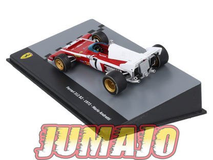 F1F62 Voiture 1/43 CENTAURIA Formule 1 Ferrari : FERRARI 312 B2 1972 #7 M.Andretti