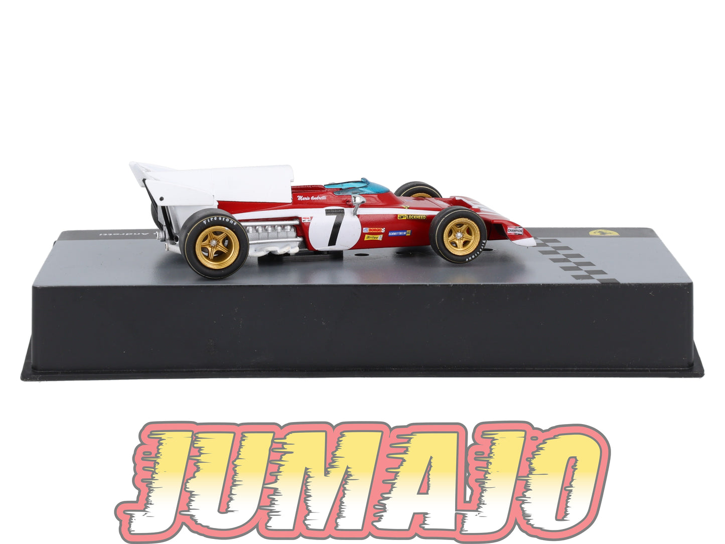 F1F62 Voiture 1/43 CENTAURIA Formule 1 Ferrari : FERRARI 312 B2 1972 #7 M.Andretti