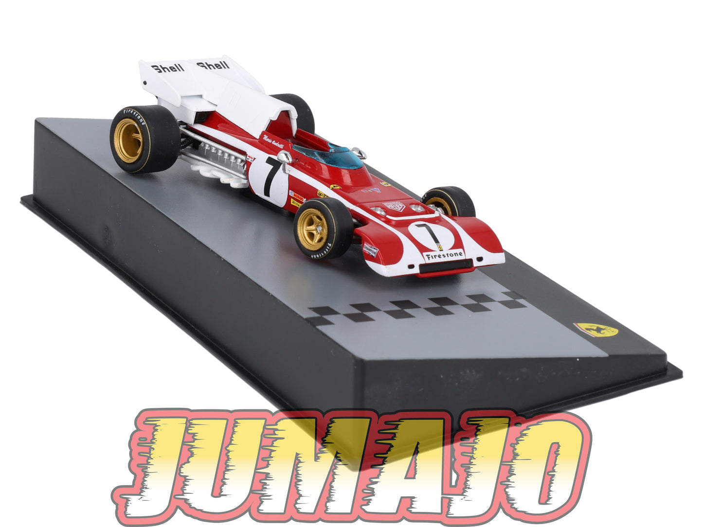 F1F62 Voiture 1/43 CENTAURIA Formule 1 Ferrari : FERRARI 312 B2 1972 #7 M.Andretti