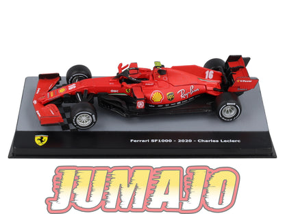 F1F63 Voiture 1/43 CENTAURIA Formule 1 FERRARI SF1000 2020 #16 C Leclerc