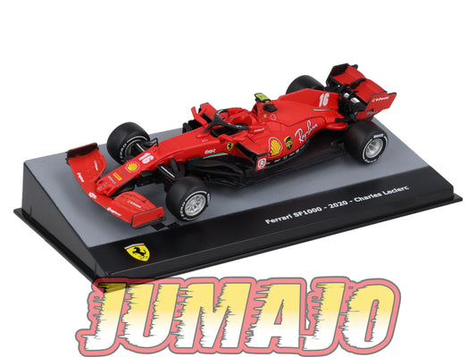 F1F63 Voiture 1/43 CENTAURIA Formule 1 FERRARI SF1000 2020 #16 C Leclerc
