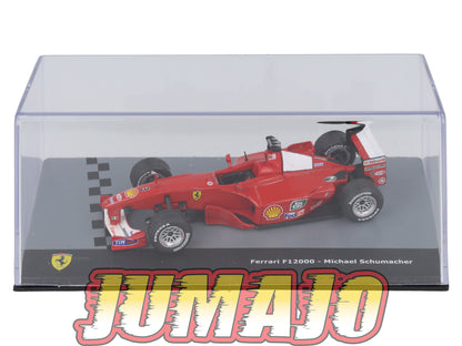 F1F64 Voiture 1/43 CENTAURIA Formule 1 Ferrari : FERRARI F1 2000 #3 M.Schumacher