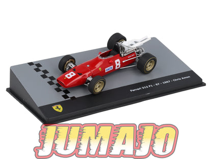 F1F73 Voiture 1/43 CENTAURIA Formule 1 FERRARI 312 F1 67 #8 1967 Chris Amon