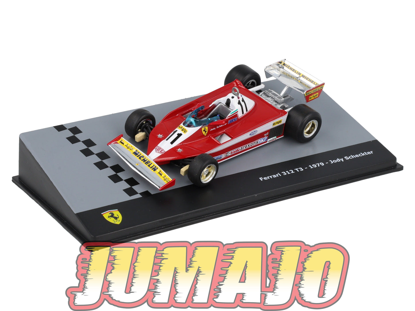 F1F76 Voiture 1/43 CENTAURIA Formule 1 FERRARI 312 T3 #11 1979 Jody Scheckter