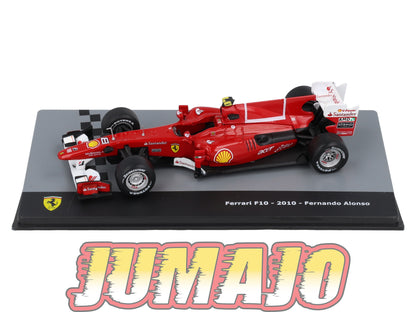 F1F78 Voiture 1/43 CENTAURIA Formule 1 FERRARI F10 2010 Fernando Alonso